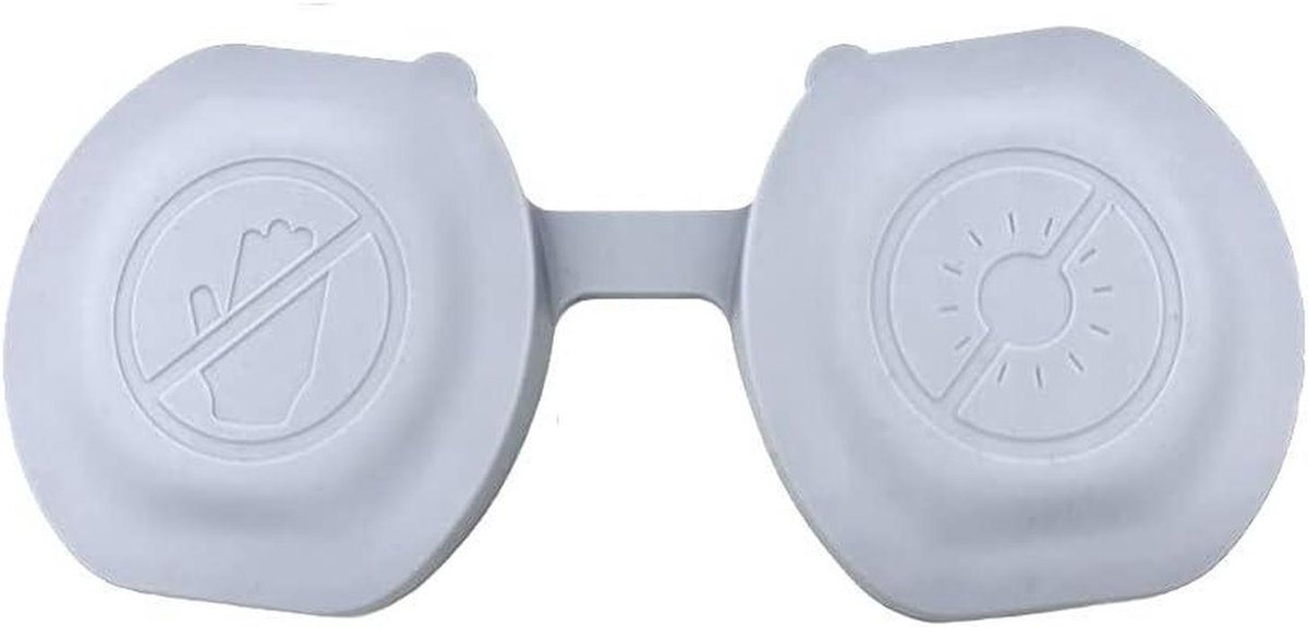 Lensbeschermer - VR Hoes - Headset Beschermen - Zachte Siliconen - Niet gespecificeerd - Wit