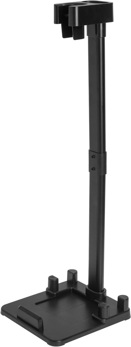 Stofzuigerstandaard - Accessoirehouder - Ruimtebesparend Opbergen - Stabiele Voet - 19x19x10 cm - Zwart