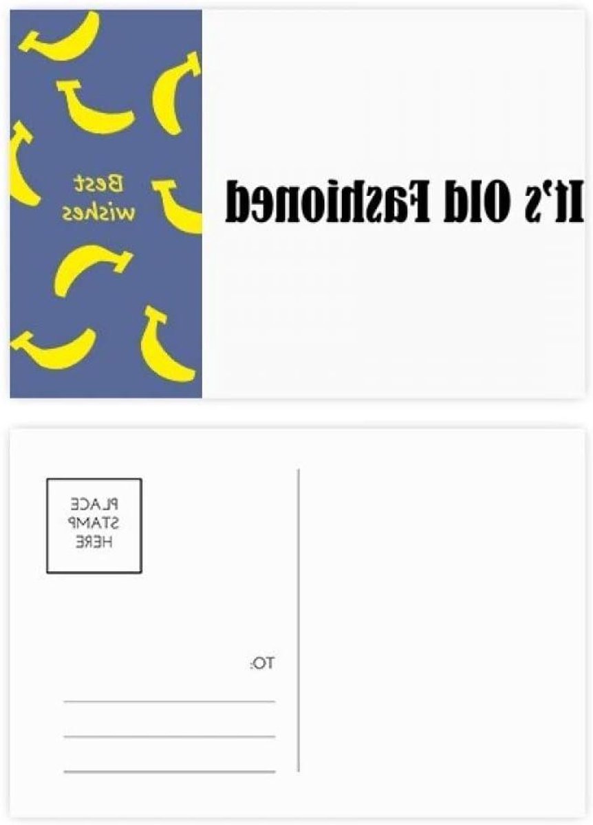 Ansichtkaarten Set - Notitiekaarten - Berichten Versturen - Dubbelzijdig Bedrukt - 20 Stuks - Multicolor