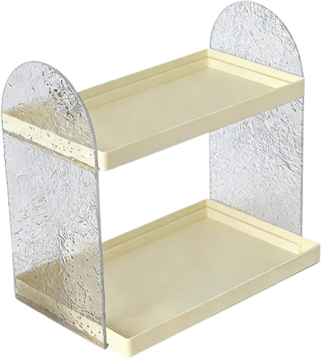 Mokkenrek - Kopjes houder - Keuken organiseren - Dubbellaags ontwerp - 27.7 cm - Wit