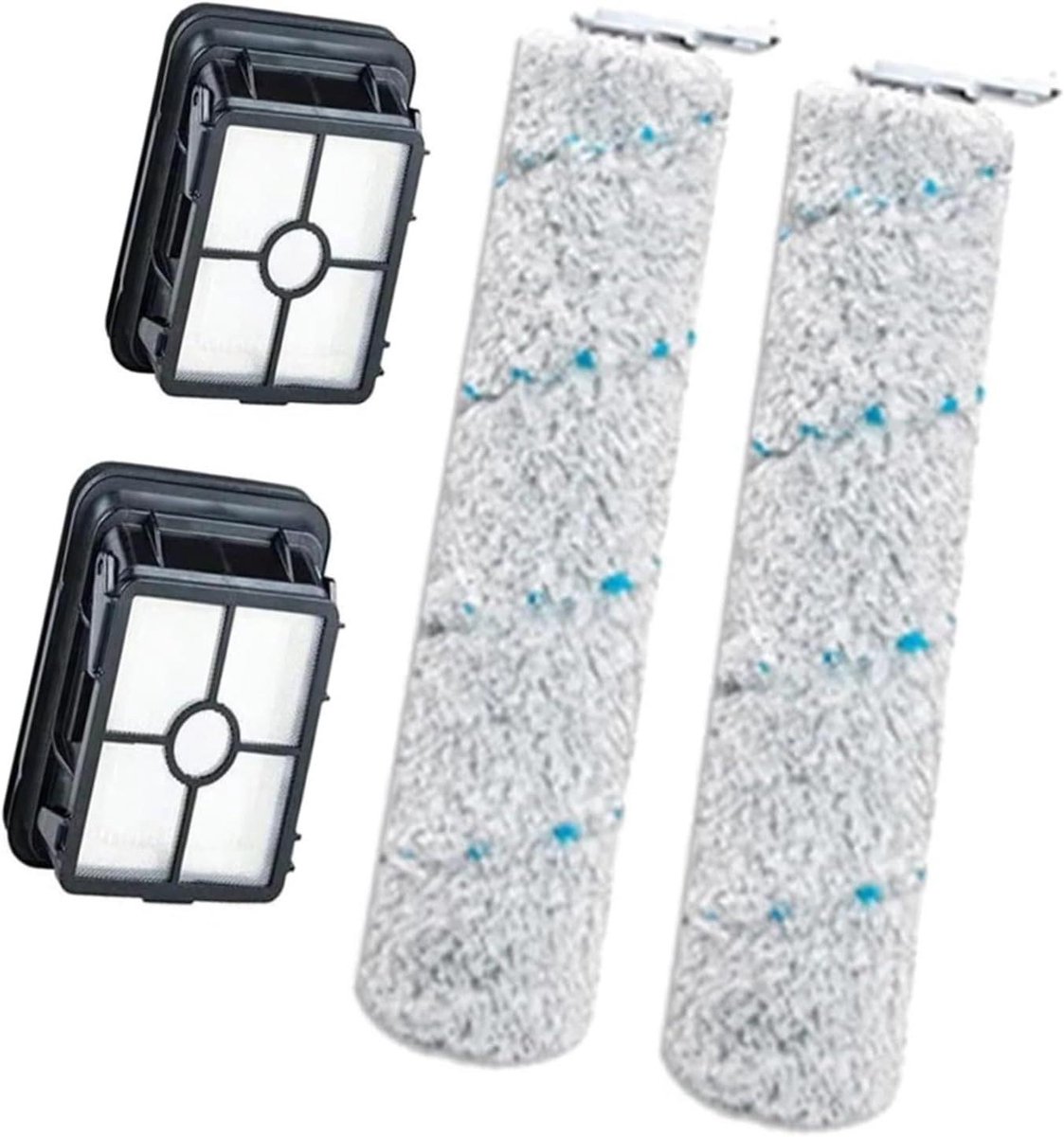 Rolborstelfilter - Stofzuigeronderdelen - Vloeren Reinigen - Krasbestendig - 1 Set - Multicolor