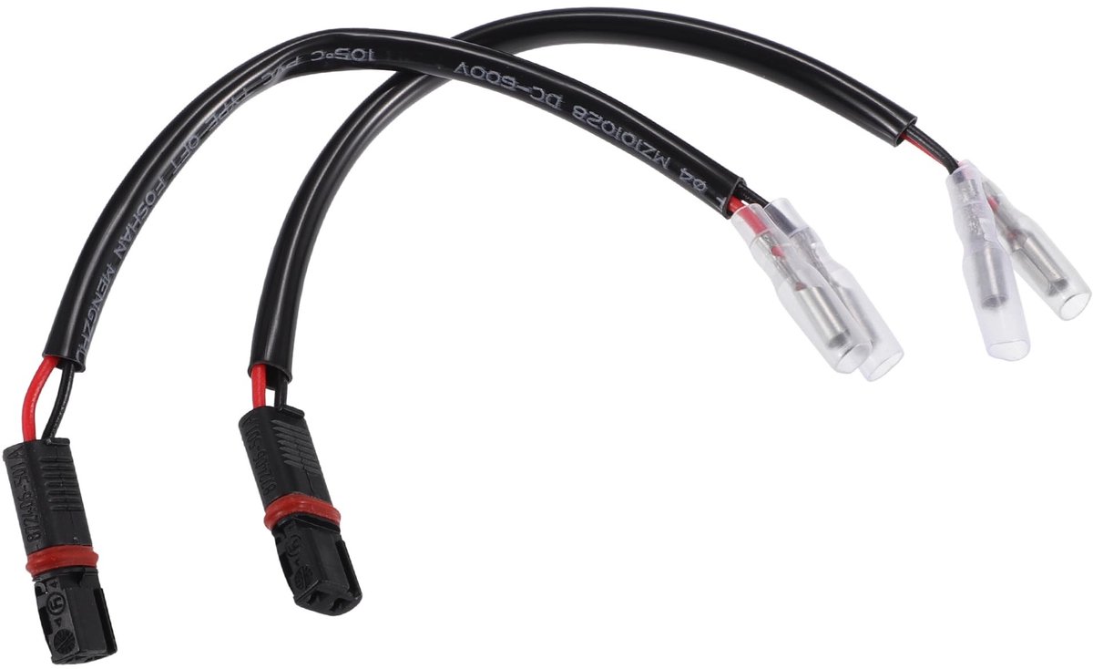 Dailygoods - Motorfiets Richtingaanwijzer Kabel Adapter Connectors