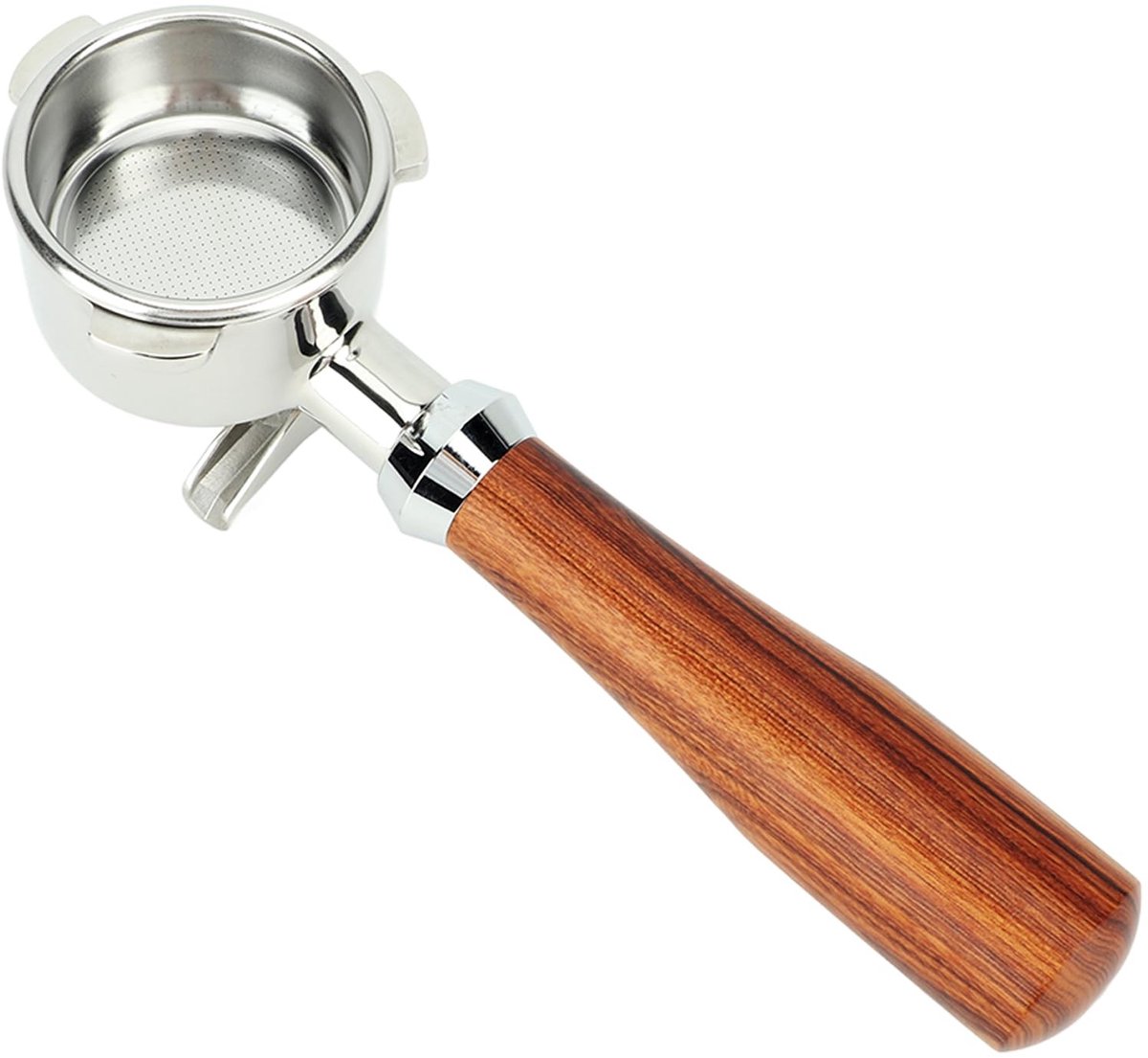 Dailygoods - Roestvrijstalen Koffie Portafilter 54mm Dubbele Stroom