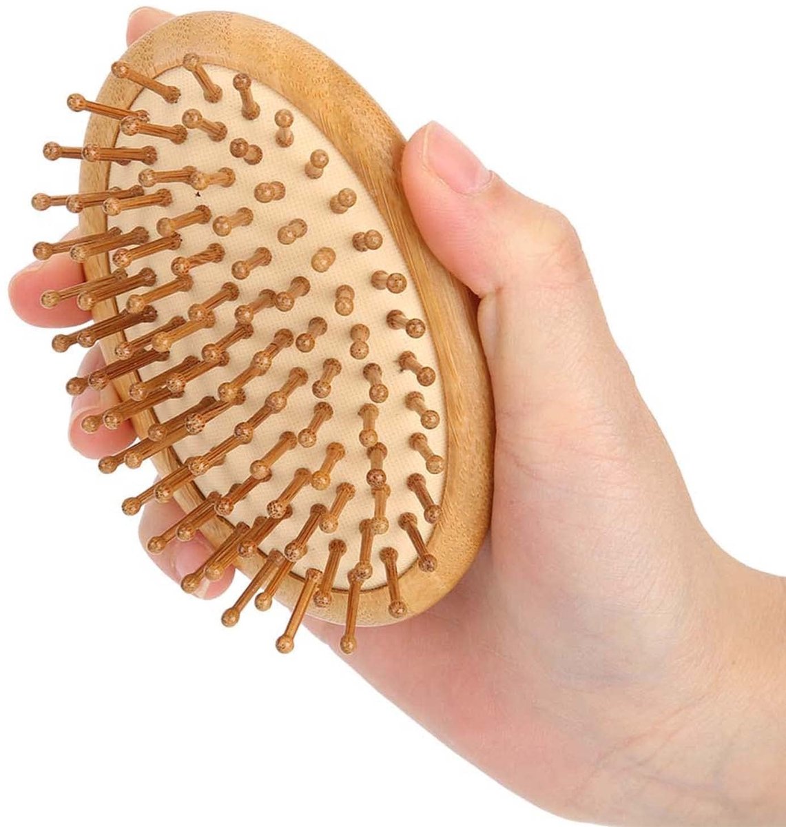 Dailygoods - Houten Ergonomische Massage Kam voor Hoofdhuid