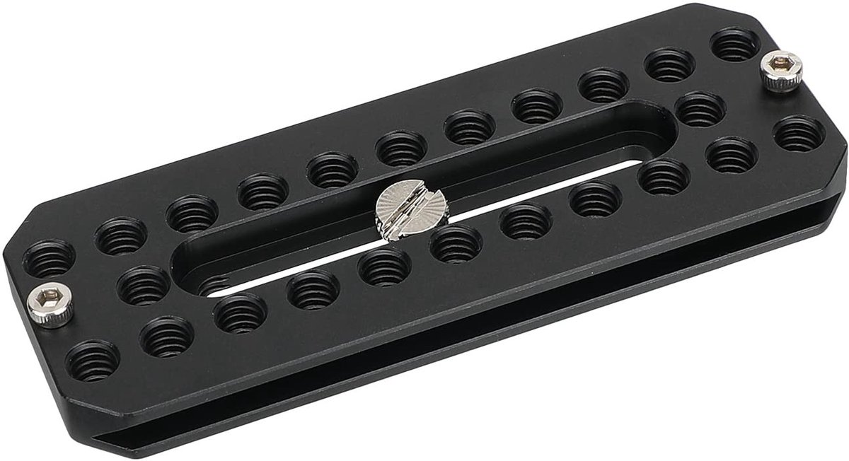 Dailygoods - 100 mm Snelwissel Grondplaat voor Camera Accessoires