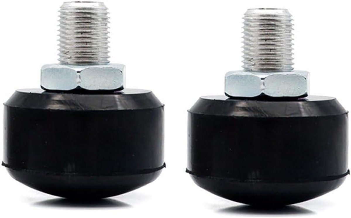 Rolschaatsen Teenstops - Remblokken Rubber - Veilig Remmen - Markvrije Grip - 2 Stuks - Zwart