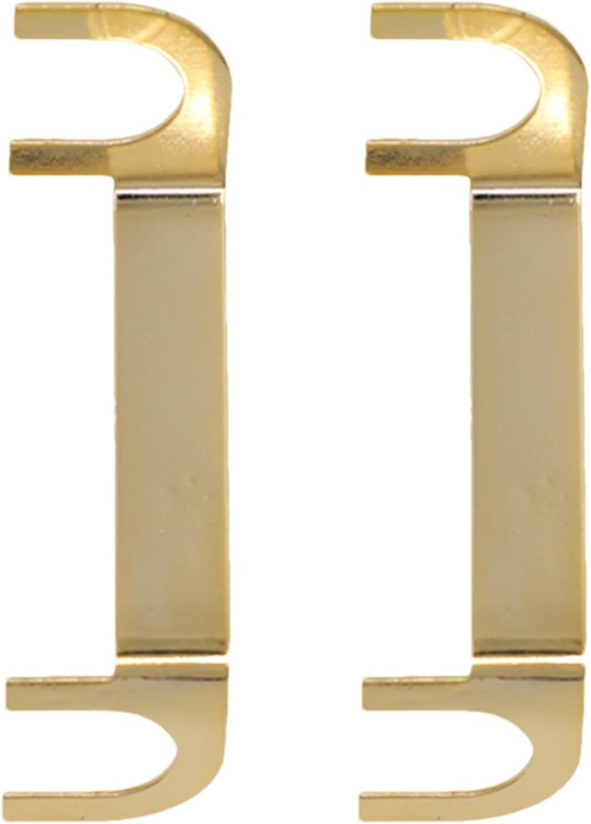 Luidspreker Connectoren - Adapter Paar - Hifi Geluid - Zuiver Koper - Set van 2 - Goud