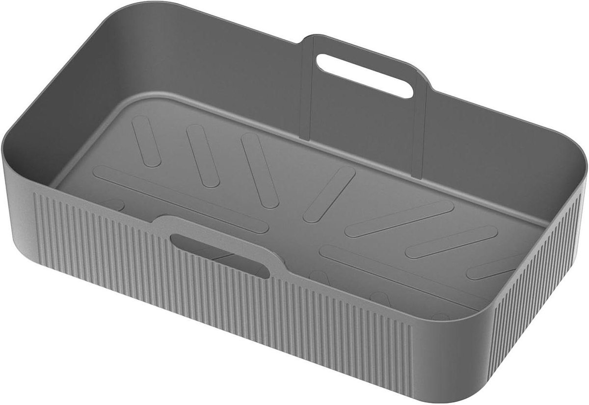 Air Fryer Oven Liner Air Fryer Accessoires Enkele lade Air Fryer Liners Friteuses Pot Mat Rechthoekige Fryers lade Perkament Papier Liners Pot voor bakken Roosteren
