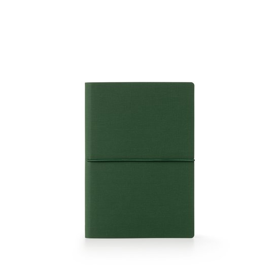CIAK Canvass Notitieboek – A5 – Softcover – Lijn – Verde - Made in Florence, Italy
