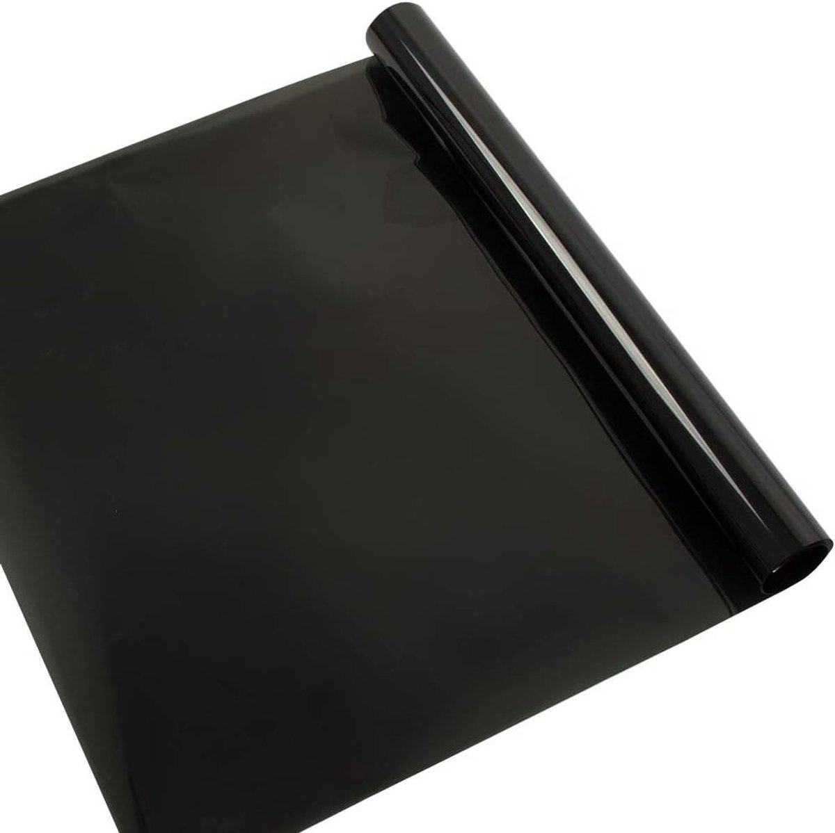 Tint folie - Raamfolie auto - Privacy verbeteren - UV bescherming - 50x100 cm - Zwart