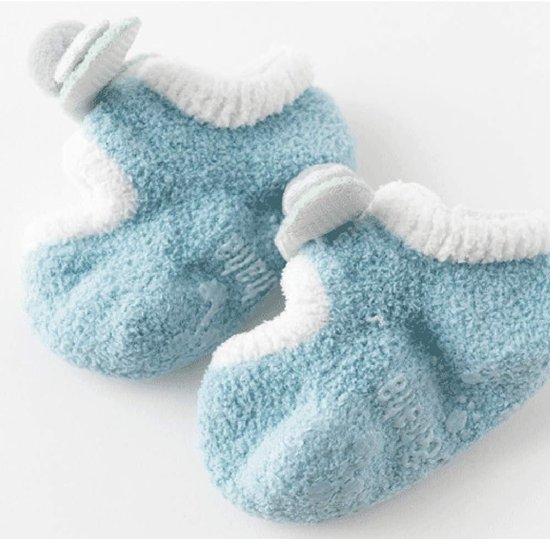 Babysokken 6 Pack - Antislip Sokjes - Warm & Veilig - Coral Fleece - 0-3 Jaar - Meerdere Kleuren — afbeelding 3