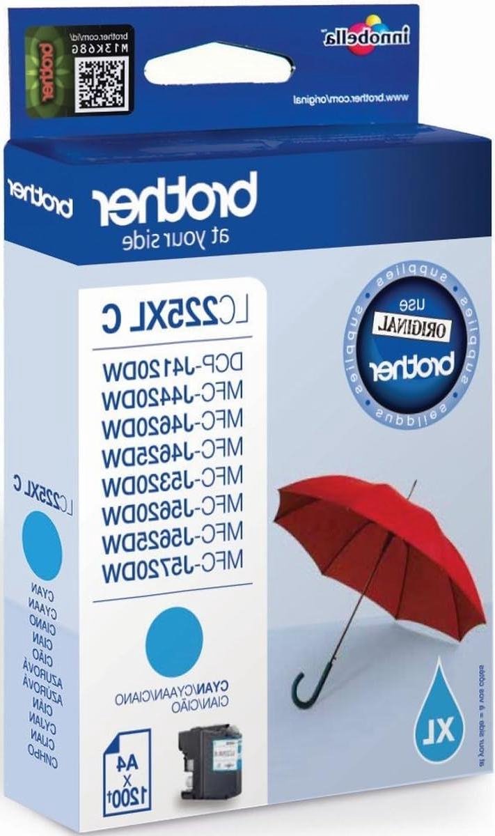 Inktcartridge Cyaan - Hoge capaciteit - Documenten Printen - Originele Inkt - 1200 Pagina's - Cyaan
