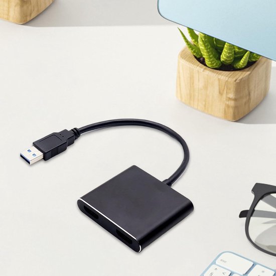 USB naar HD Adapter - Signaal Converter - Beeld Uitbreiden - Plug-and-Play Installatie - 1920x1080 Resolutie - Meerdere kleuren — afbeelding 4