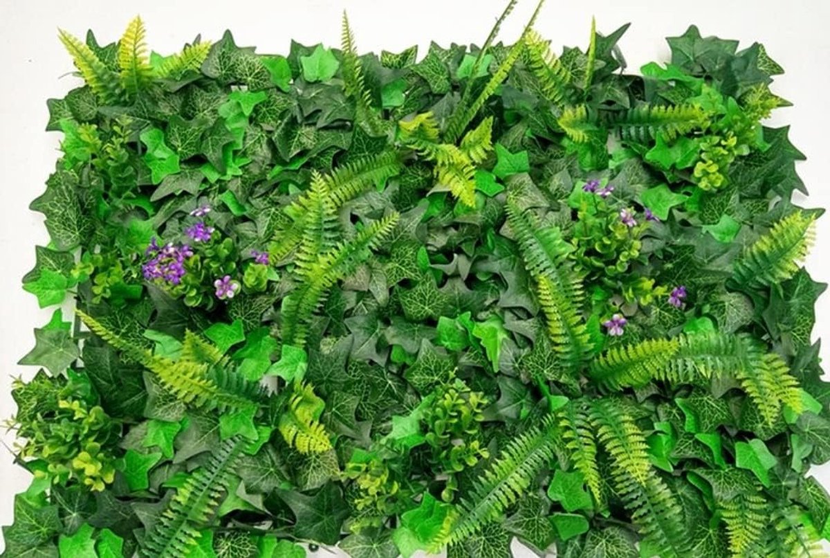 Groene Kunstplant Wanddecoratie, Kunsthaagpanelen, 40x60 cm Groene Graswand voor Bruiloft