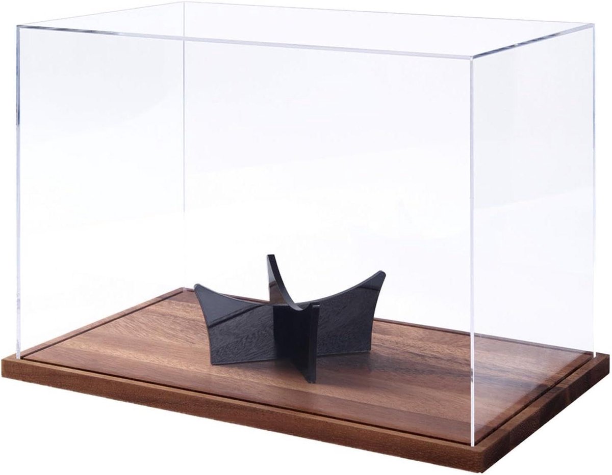 Acryl Displaybox - Opbergbox - Verzameling Tonen - Stofdicht Ontwerp - 30x21x18 cm - Transparant