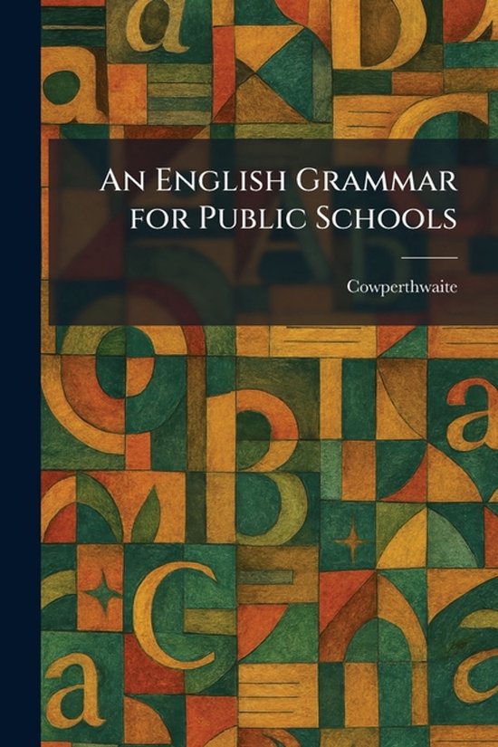 An English Grammar for Public Schools - cover