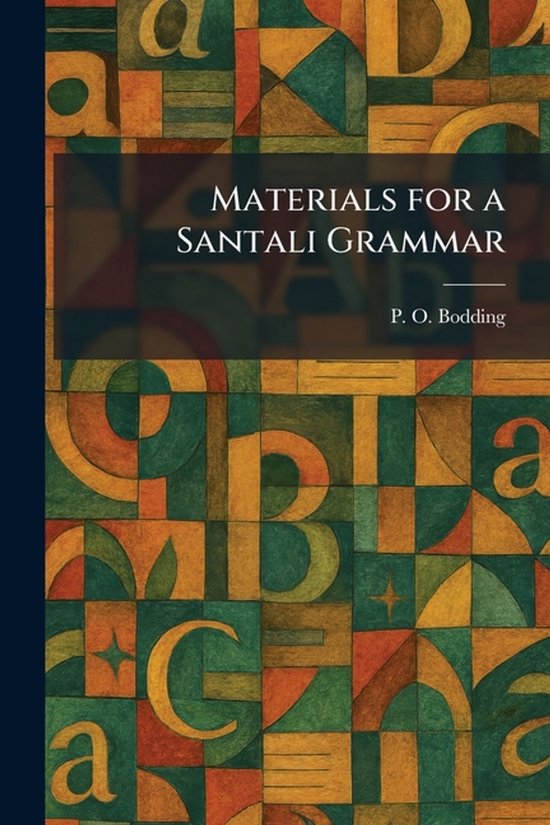 Materials for a Santali Grammar - cover