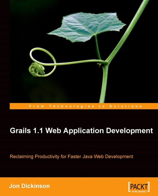 Grails 1.1 Web Application Development - cover