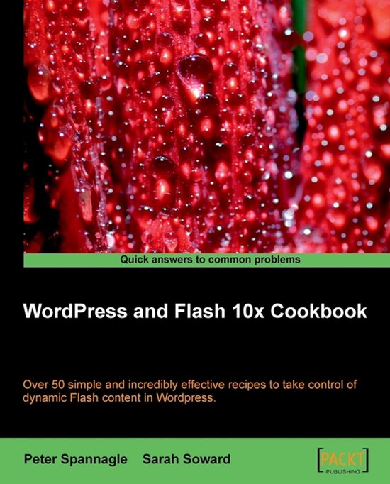 Wordpress and Flash 10X Cookbook - cover
