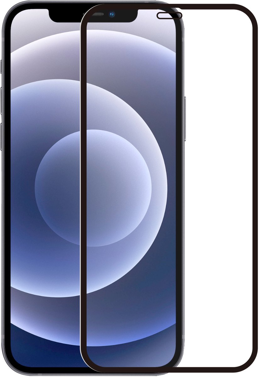 ScreenArmor Full Cover Tempered Glass Screenprotector voor iPhone 12 / 12 Pro