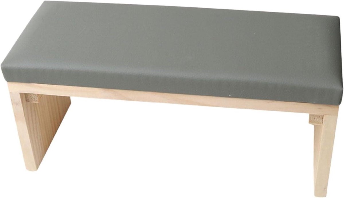 Manicure Handsteun - Nagel Kussen - Nagel Styling - Vuilbestendig Materiaal - 32 x 15 x 13 cm - Grijs