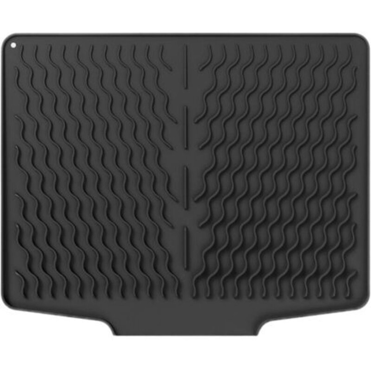 Siliconen afdruiprekmat - 40 cm x 32,8 cm, een afdruiprekmat geschikt voor de gootsteen. De mat is hittebestendig, antislip en kan ook gebruikt worden geschikt voor het opbergen van vaat in de gootsteen.
