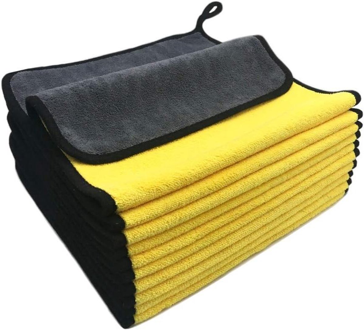 Microfiber Doek - Reinigingsdoek Auto - Auto Wassen Drogen - Zeer Absorberend - 30x60CM - Bruin