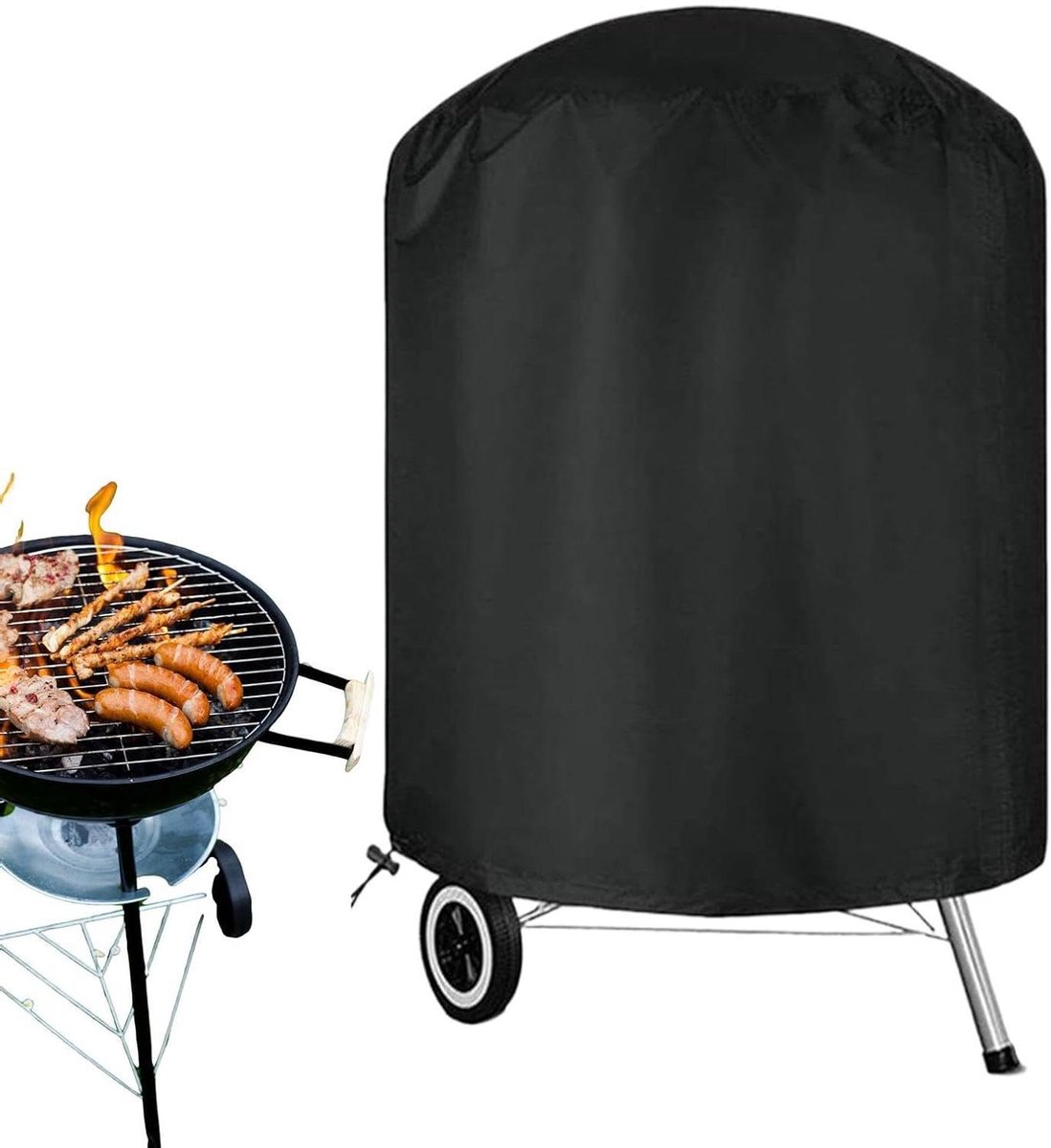 Grill Hoes - BBQ Bescherming - Buiten Koken - Waterdicht Oxford Stof - 70x70 cm - Zwart