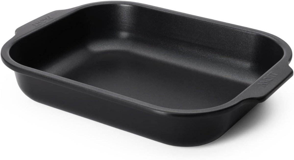 Ovenschaal Rechthoekig - Bakvorm - Oven tot Tafel - Keramische Antiaanbaklaag - 36 x 26.5 cm - Zwart
