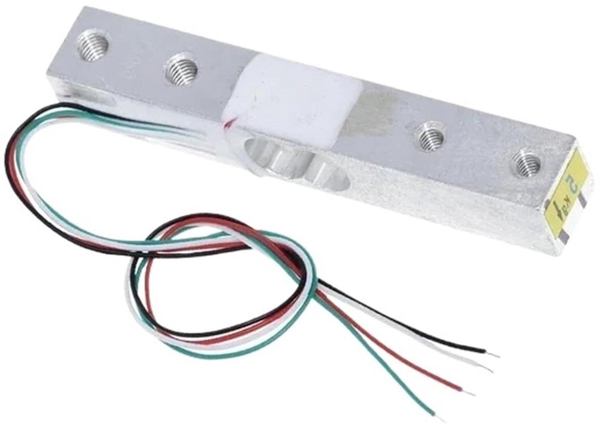 Drukweegsensor - Weegcel Module - Gewicht Meten - Aluminiumlegering - 10 Kg - Grijs