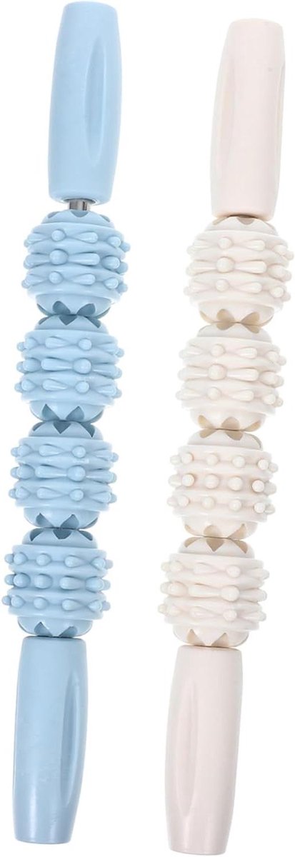 Massage Rolstok - Spierroller Hulpmiddel - Spierontspanning Na Sport - Bevordert Bloedsomloop - 34 cm Lengte - Diverse Kleuren