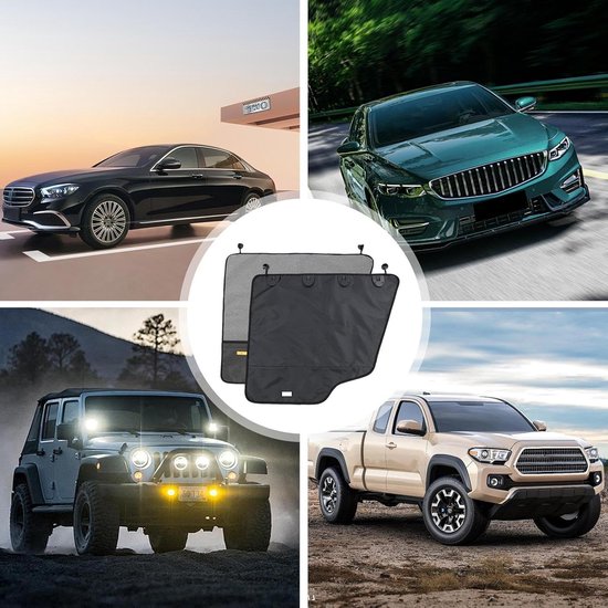 Auto Krasbestendige hondenmat - Anti-kras Bescherming Pad - Hond Deurbeschermer Krabpad - Voor Sedans SUV's RVs Minibusjes Pickups — afbeelding 5