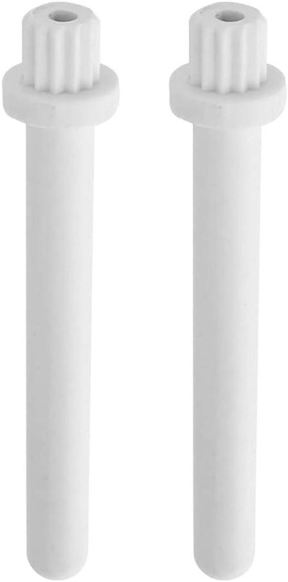 Naaimachine Spoelpin - Extra Hulppinne - Naaien Stoffen - Nauwkeurige Pasvorm - 2 Stuks - Wit