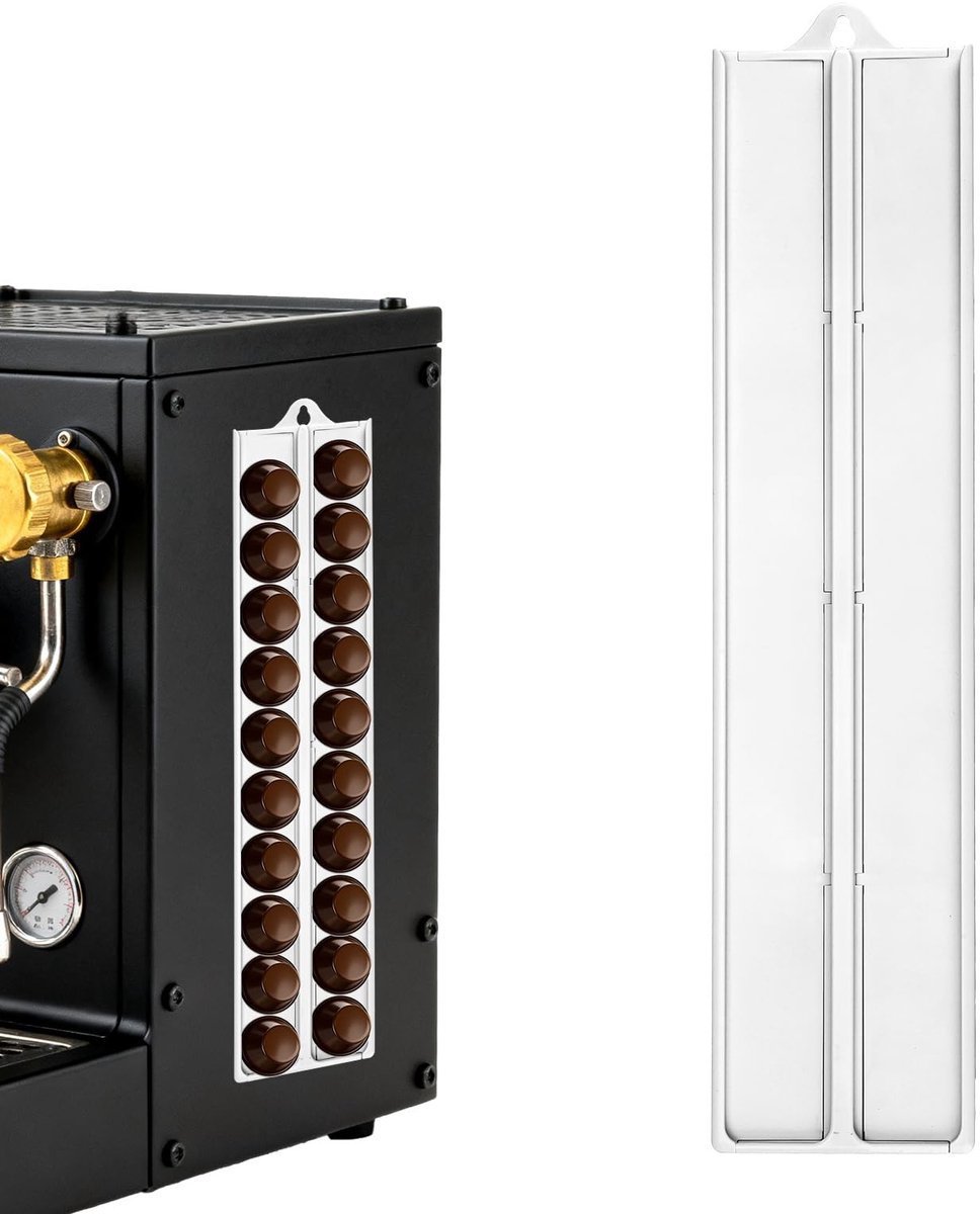 Dailygoods - Verstelbare Koffiecapsule Houder voor 14 Capsules