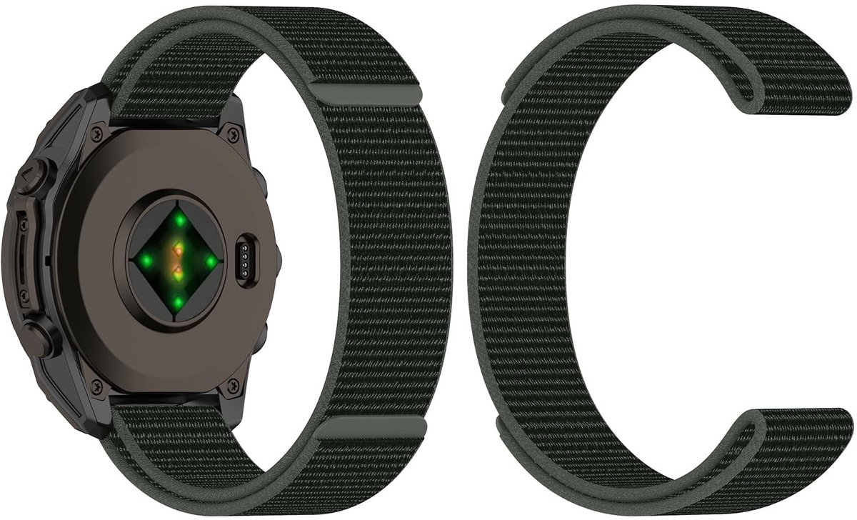 Dailygoods - Nylon Sportband voor Garmin Tactix DELTA