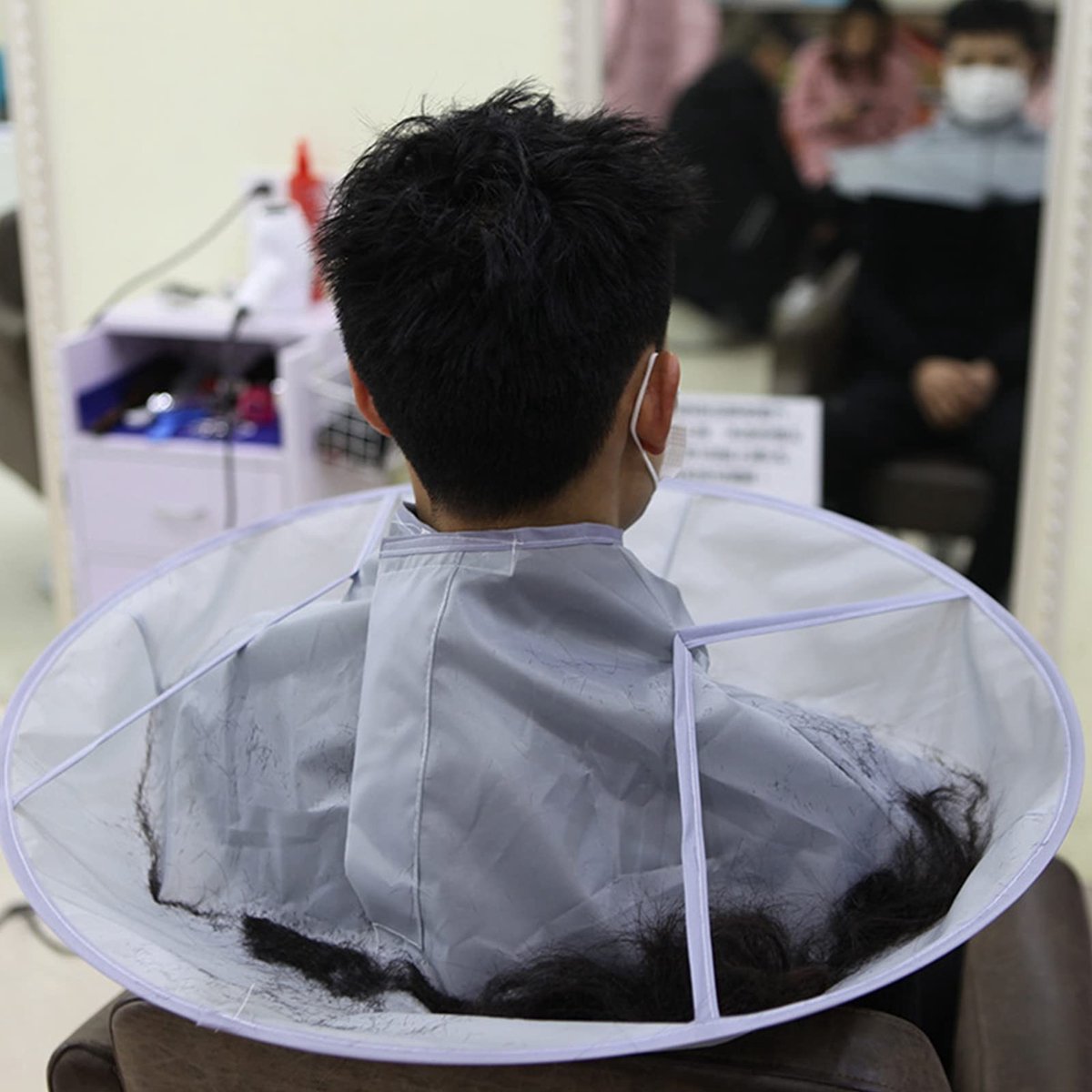 Dailygoods - Professionele Haarknipkaap met Verstelbare Maat voor Salon en Thuisgebruik