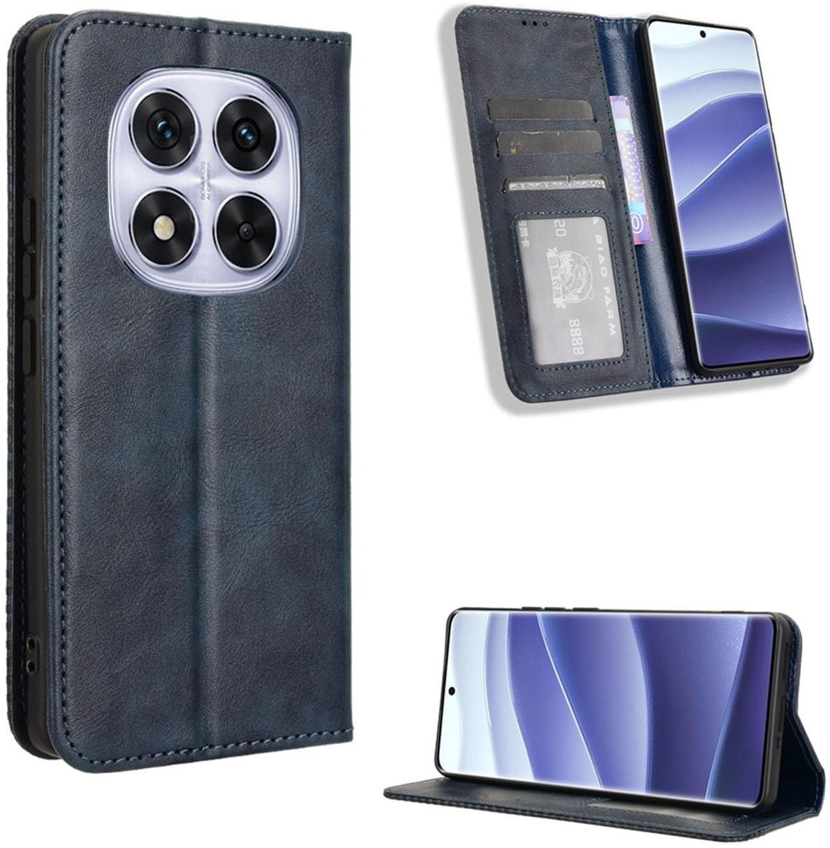 Dailygoods - Cosensi - Dailygoods - Portemonnee-hoes voor Xiaomi Redmi Note 15 Pro+ Plus
