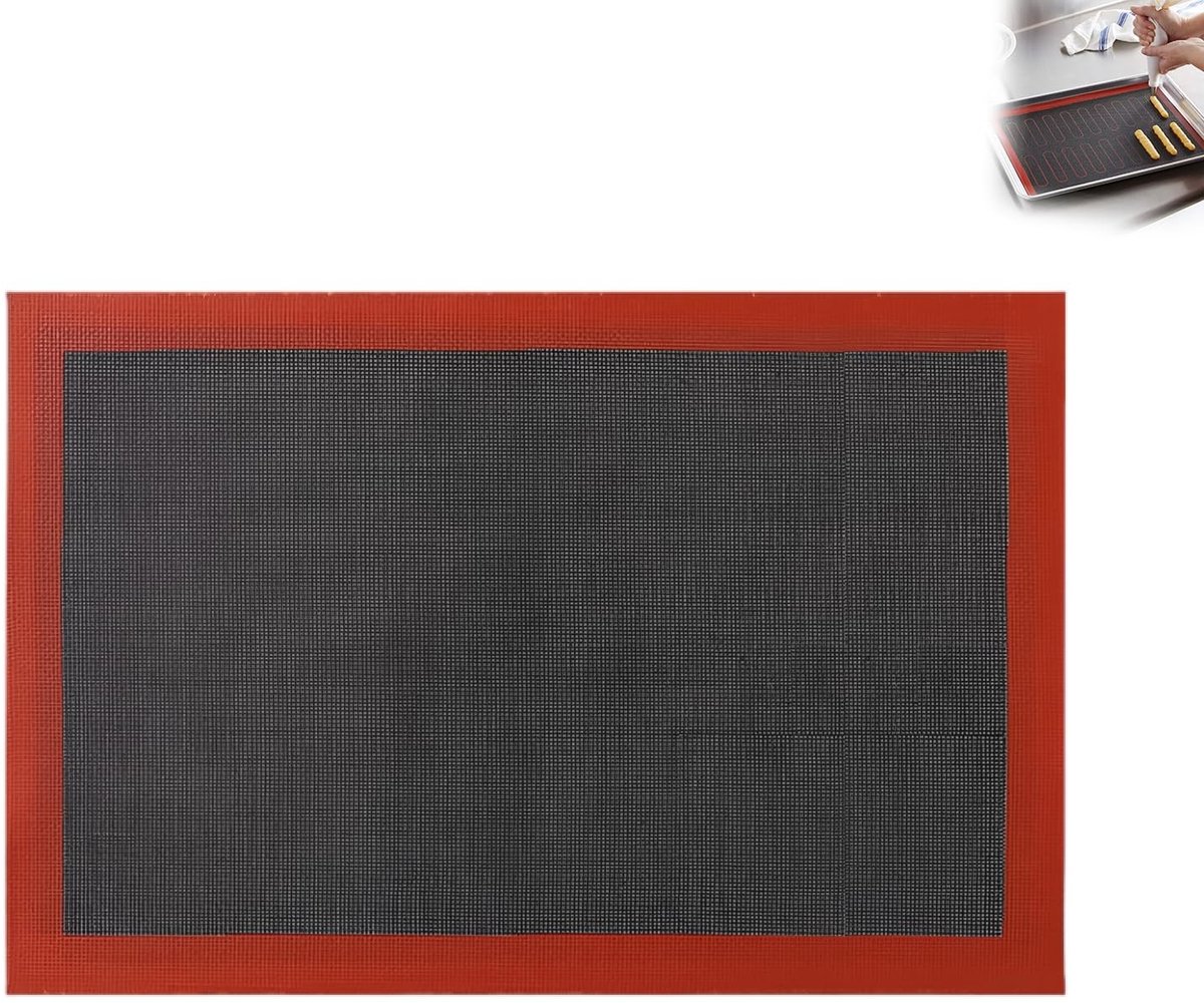 Dailygoods - Herbruikbare Siliconen Bakmat met Microgeperforeerde Anti-aanbaklaag