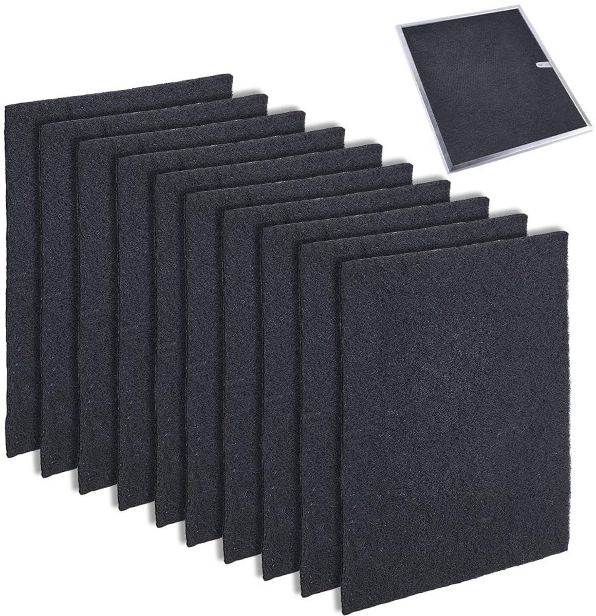 Dailygoods - Actieve Kool Filter voor Afzuigkappen 27x20cm