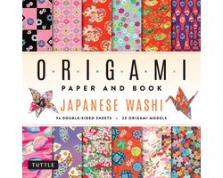 Japanese Washi Origami Paper and Book