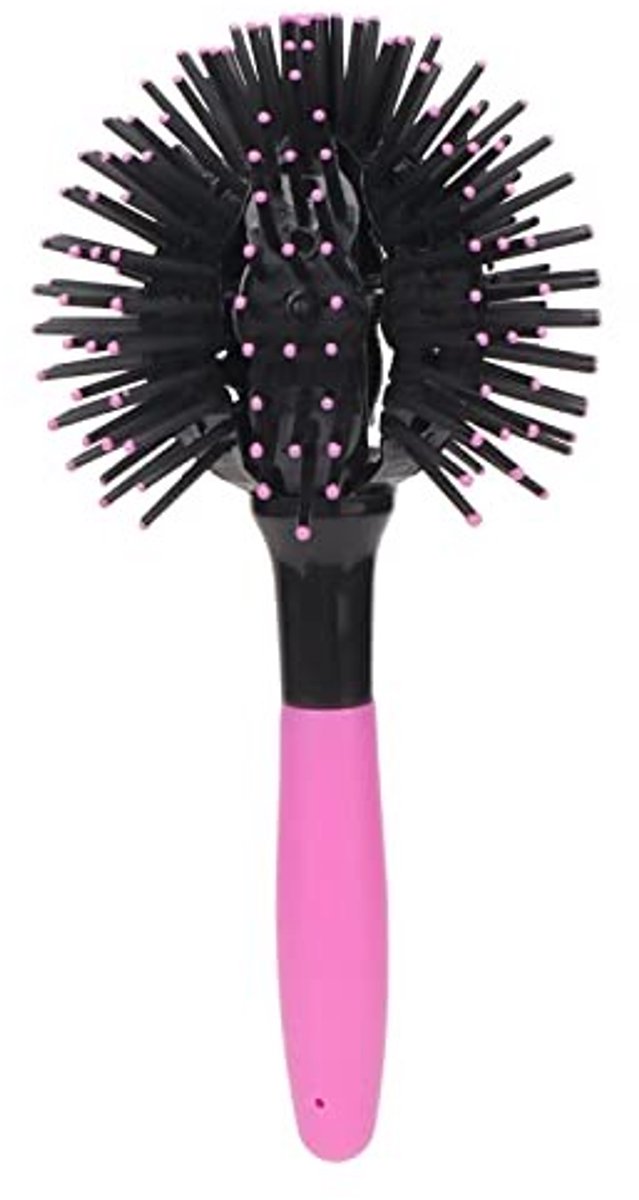Dailygoods - Krullende Haarborstel voor Nat en Droog Haar met Hittebestendigheid