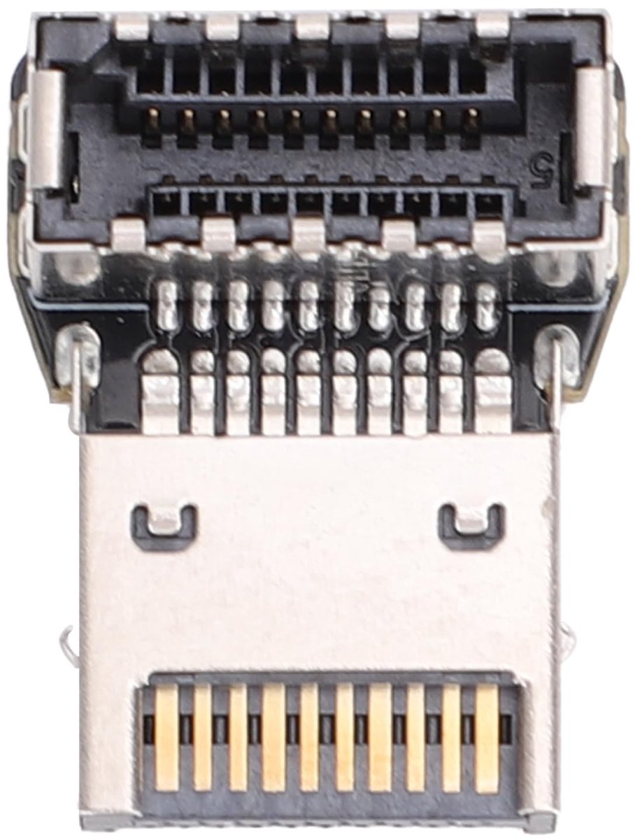 Dailygoods - USB 3.2 Type E 90° Voorpaneel Interne Header Converter