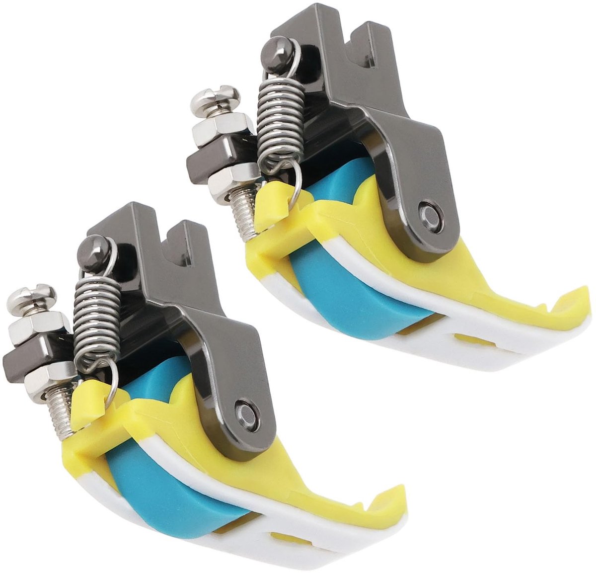 Dailygoods - Set van 2 Stevige Roller Naaivoeten voor Naaimachine