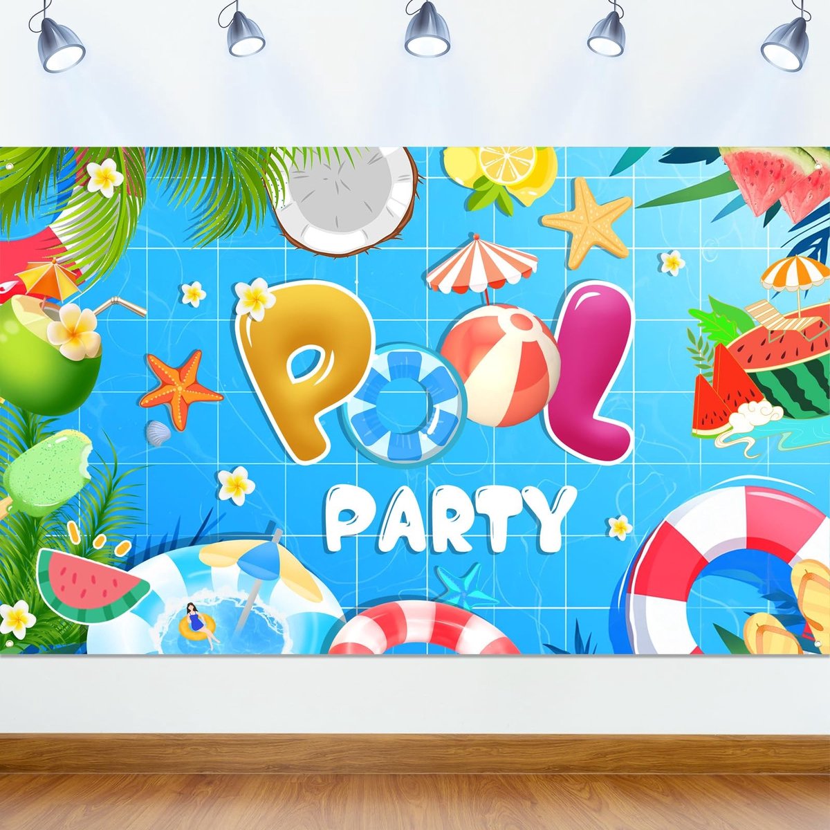 Dailygoods - Zomerfeestdecoratie voor Zwembadfeesten