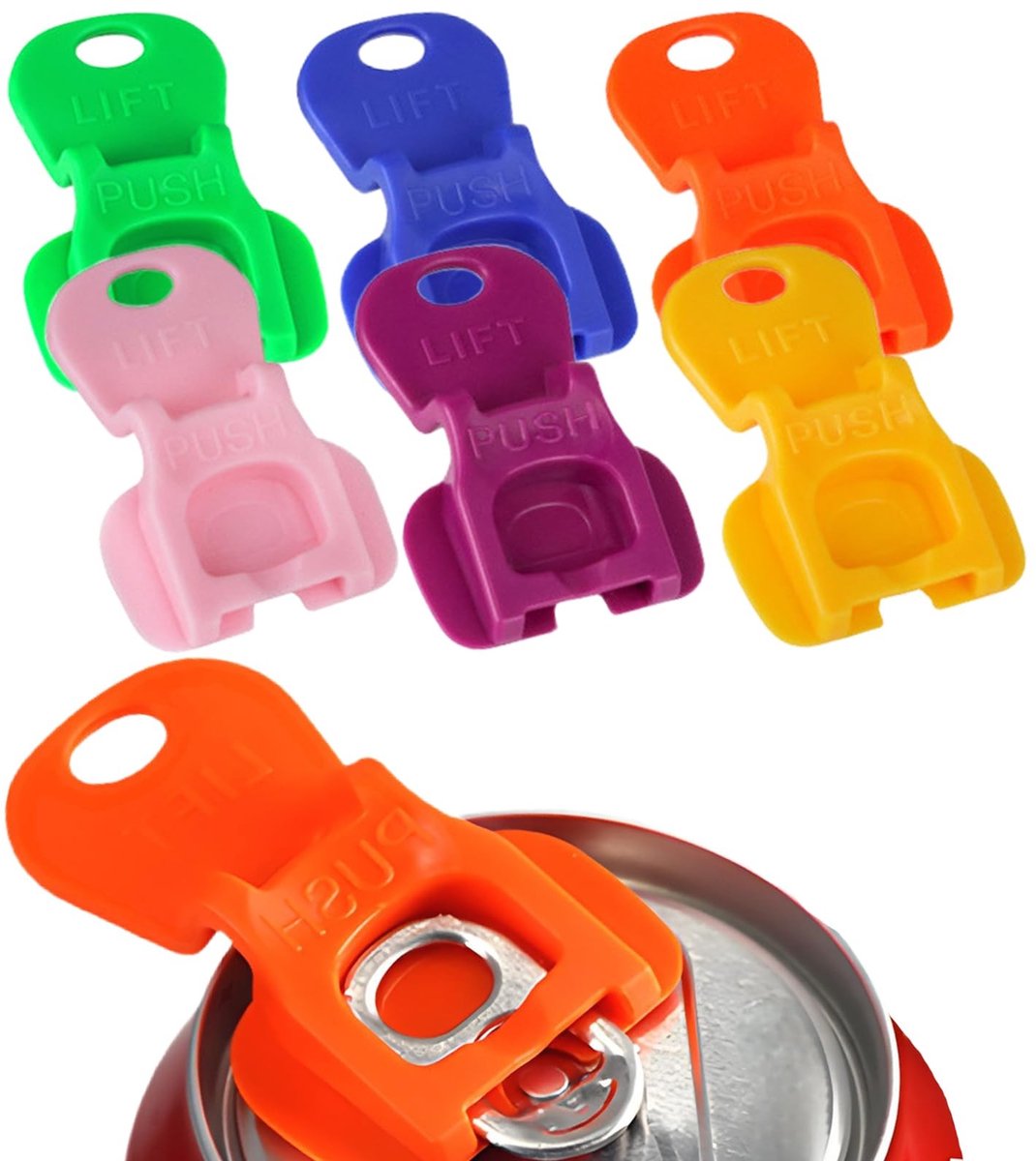 Dailygoods - Handmatige Blikopener voor Drankblikjes in Gemengde Kleuren