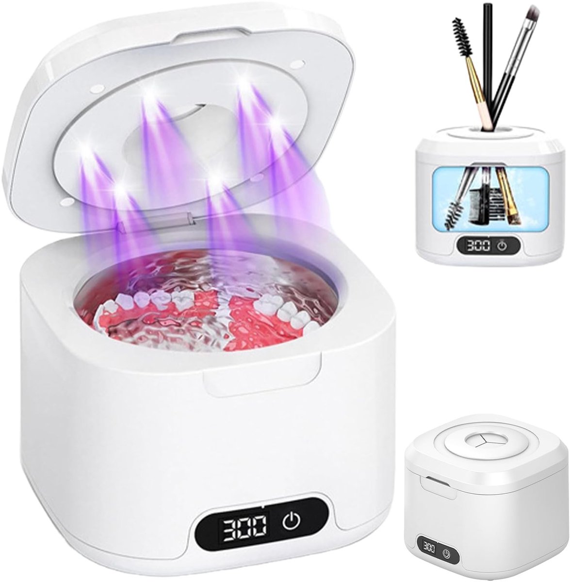 Dailygoods - Ultrasoon Reinigingsapparaat met UV-Licht en 4 Modi