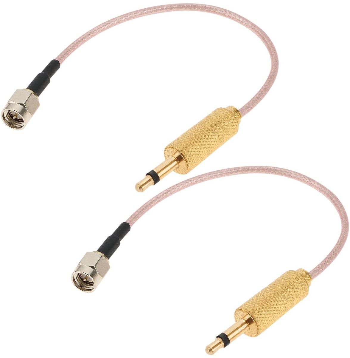 Dailygoods - Cosensi - 2 Stuks Coaxiale Kabel SMA naar 3.5mm voor RF-toepassingen