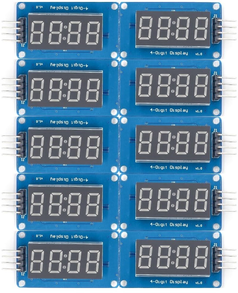 Dailygoods - LED Segment Display Module voor Arduino met 4 Cijfers