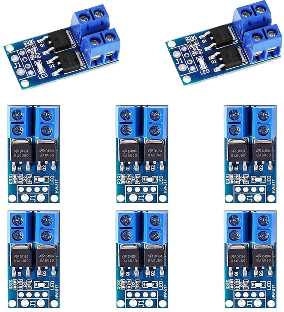 Dailygoods - Dual Mosfet Driver Module voor PWM-regeling en Schakeling
