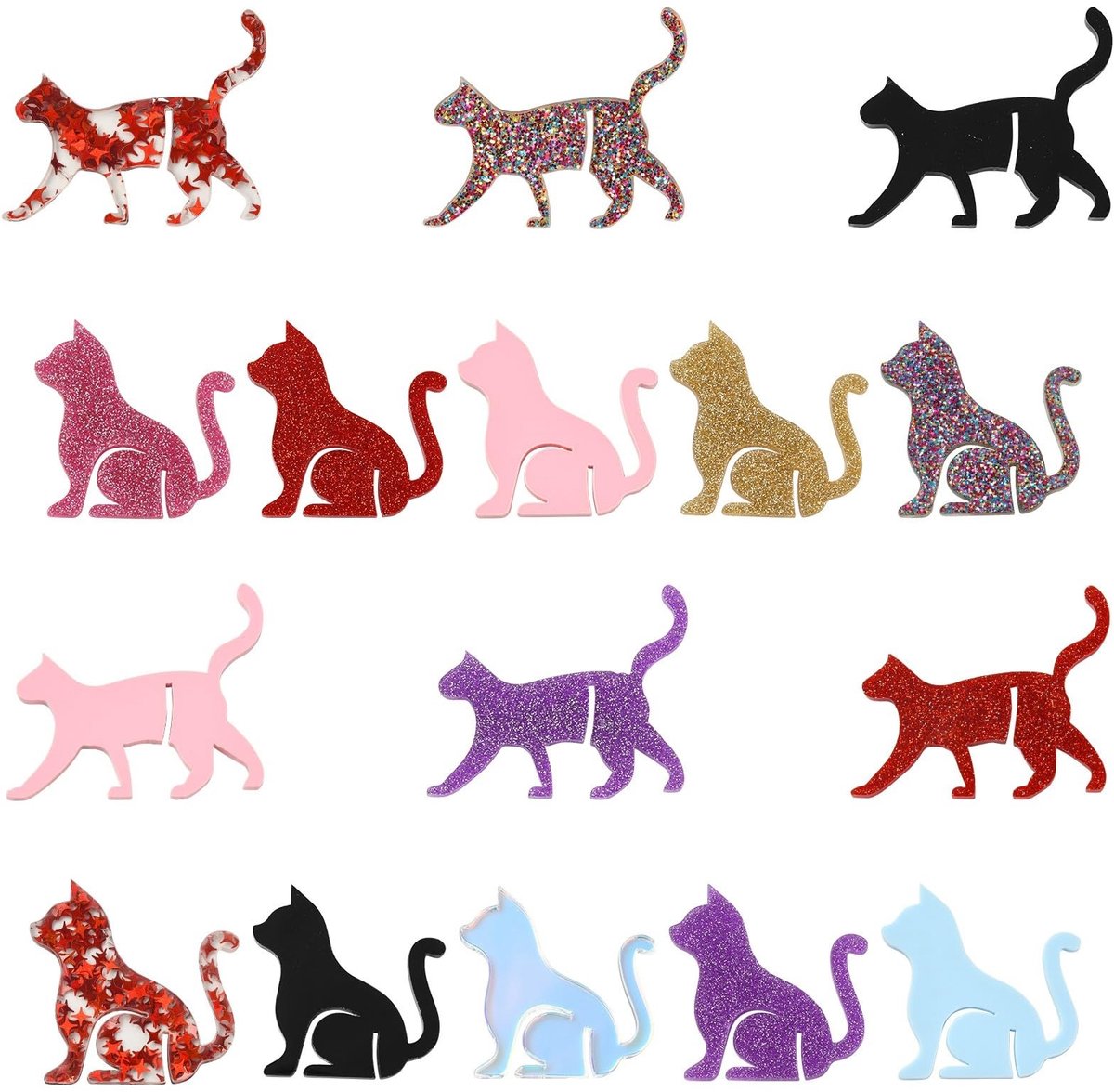 Dailygoods - 32 Stuks Diervormige Wijnglas Charms voor Feestdecoratie